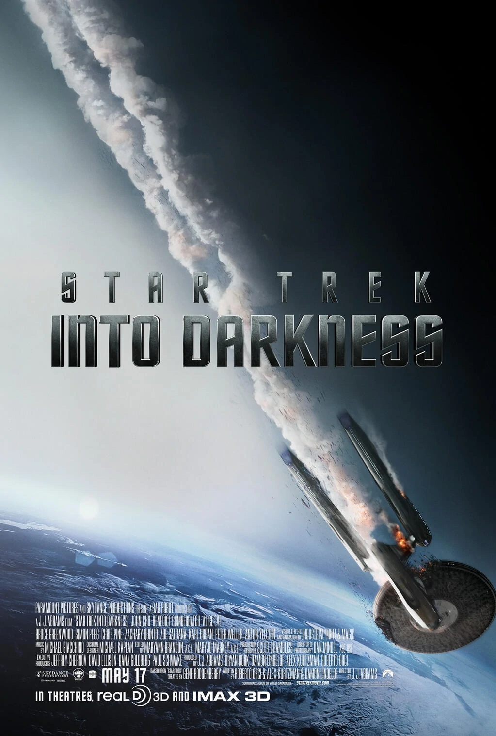Movie poster for Star Trek Into Darkness