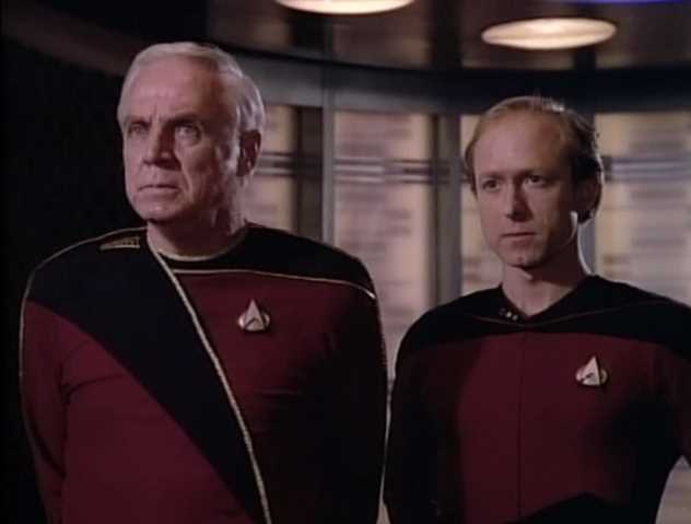 Admiral Quinn and Commander Remmick