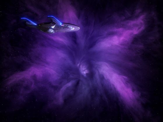 A big swirly purple thingy