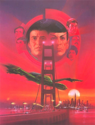 Movie poster for Star Trek IV: The Voyage Home