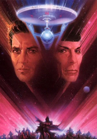 Movie poster for Star Trek V: The Final Frontier