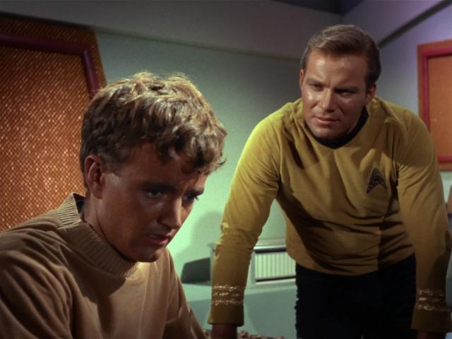 Kirk tries to console Charlie