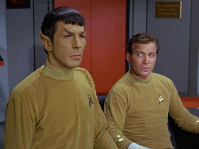 Kirk tells Spock there's hope for him